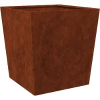 vidaXL Plantenbak 50x50x50 cm weervast staal
