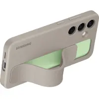 Samsung Galaxy S24 Plus Standing Grip Back Cover Creme
