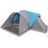 vidaXL Koepeltent 6-persoons waterdicht blauw