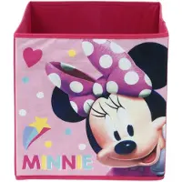 Disney opbergbox Minnie Mouse kubus 30 liter textiel roze