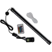 vidaXL LED-aquariumlamp met bubbels RGB 48 cm