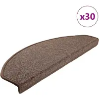 vidaXL Zelfklevende trapmatten 30 st 65 x 24 x 4 cm Non-Slip