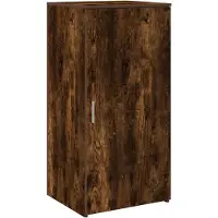 vidaXL Opbergkast 50x45x103,5 cm bewerkt hout gerookt eikenkleur
