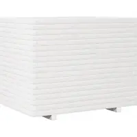 vidaXL Plantenbak 90x60x72 cm massief grenenhout wit