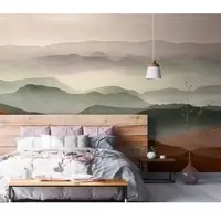 Living Walls Landschap-behang kleurrijk, vliesbehang in Boho-stijl, slaapkamer-behang met landschap 398971, kleurrijk vliesbehang met heuvels 39897-1, BRICOFLOR.nl