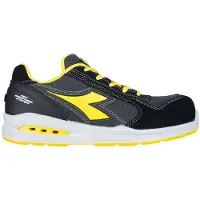 Diadora Werkschoen Run NET AB LOW S1PS 181146 | Zwart/Antraciet C4663 | Maat 39 - 8053607621347