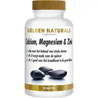 Golden naturals Calcium, Magnesium & Zink Tabletten