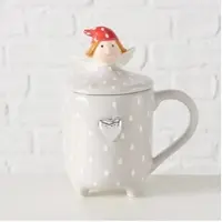 HOME & Styling collection Mok met deksel MALENA, 360 ml