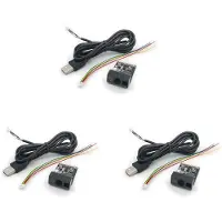 Jojomino 3X GM865 1D 2D Barcodescanner USB TTL Barcodelezer QR-Codemodule CMOS met Kabel voor Bussupermarkt, Dichtbij -Lens