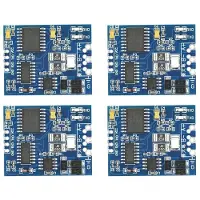 Jojomino 4X 3.3V 5V TTL UART Naar RS485 Geïsoleerde Interfaceconvertermodule Single-Chip Seriële Poort UART Industrieel