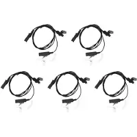 Jojomino 5X Walkie Talkie Air Acoustic Tube PPT Headset Oortelefoon voor Xir P6600 P6620 XPR3300 XPR3500 MTP3250