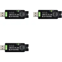 Jojomino 3X Waveshare Industriële Kwaliteit USB Naar TTL-Converter CH343G Seriële Poortconversiemodule Ondersteunt 5V/3,3V Niveauconversiecircuit