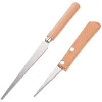 Jojomino 2 Stuks Klei Reparatiemes, Afbraammes, Pottenbakkersgereedschap, Sieradengereedschap voor Het Maken van Sieraden, Hotfix-Gereedschap
