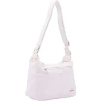 B Cavalli Dames Schoudertas Ecopelle Zwart met Rits en Vakken Black B UNICA 32x21x10 cm