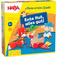 Haba !!! Spiel - Meine ersten Spiele - Ente Hut, alles gut! (DE = F 1307050003 - NL 1307050004) (DE/E/F/NL/IT/ES).