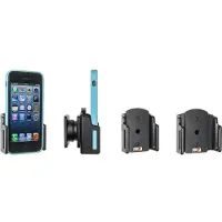 Brodit houder geschikt voor Apple iPhone 5 / SE Passieve verstelbare houder met swivelmount. Met hoes