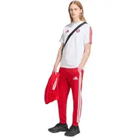 Adidas Functioneel shirt 'FCB DNA' donkerrood / wit
