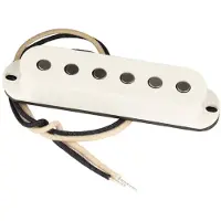 Lollar Vintage Blonde Middle single coil pickup, vlakke magneten, parchment