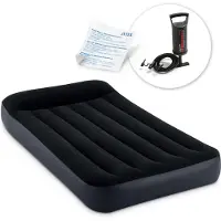 Intex 64141 - Luchtbed - 191x99x25 cm - Met Handpomp - Eenpersoons