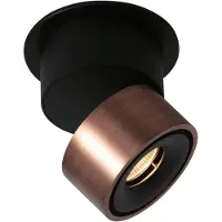 Mexlite Strakke opbouwspot Fez enkel brons