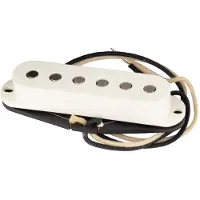 Lollar Vintage Tweed Bridge single coil pickup, vlakke magneten, parchment