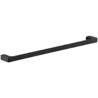 Gedy Pirenei handdoekhouder 80cm mat zwart
