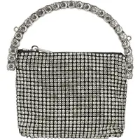Faina Schoudertas 'Wristlet' zilver