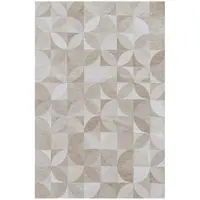 Lola&Moi Binnen & Buiten Vloerkleed - 240 x 340 cm - Rondo Diamond - Laagpolig Tapijt - Gerecycled PET - Made in Belgium - Circulair