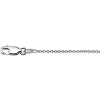 Trendjuwelier huiscollectie 1329092 Zilveren Ketting Anker Geslepen 1,1 mm 41 + 4 cm