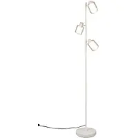 Reality Vloerlamp Neralo, alu / grijs / zink, Woon-/ Eetkamer, metaal, vloerlamp