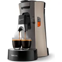 Philips Senseo Select CSA240 - Koffieapparaat - 1 bar - noga en kasjmier-grijs