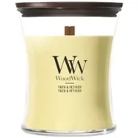 Woodwick Yuzu Vetiver Medium Geurkaars