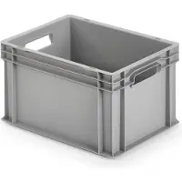 Alutec 75040 Kunststofbox Gesloten (b x h x d) 400 x 235 x 300 mm Grijs 1 stuk(s)