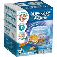 Science 4 You Science4you Jurassic Creatures voor kinderen 6+ - Kweek prehistorische zeedieren met je Triops-kit, inclusief klein aquarium, Creëer een ecosysteem met zeedraken, Science Kits voor kinderen