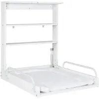 Roba Wandgemonteerde opvouwbare verschoontafel - Inclusief waterdichte matras - 2 geïntegreerde p...