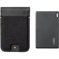 Urban Armor Gear Metropolis Magnetic Wallet Aosta Zwart MagSafe compatible