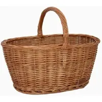 UNUS Wilgenmand Boodschappenmand 44,5x33,5x20cm bruin