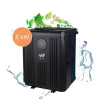 W'eau W’eau Vertical Full Inverter - Zwembad Warmtepomp - Elektrische Zwembadverwarming - Solar Pool Heater - Zwembad Verwarmer