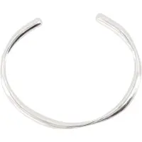 Zusss Armband Bangle Chunky Plated Brass Silver