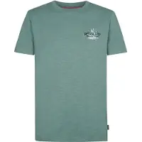 Petrol Industries Shirt 'Fuego Sur' mintgroen / spar / zwart