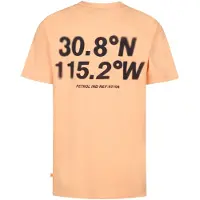 Petrol Industries - Jongens Bedrukt jersey T-shirt Roca - Oranje