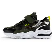 FILA Madrun Velcro Kids Olive Night Maat: 35 | Schoenen Outlet | kids | Zwart