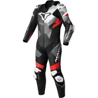 Macna Ignite geperforeerd eendelig motorfiets lederen pak Maat