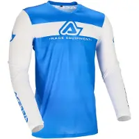 Acerbis Motocross shirt MX J-Track INC. 2.0 - Wit/Blauw - XL