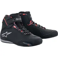 Alpinestars Sektor waterdicht Shoe Zwart Donker Grijs Rood Fluo Maat US 11