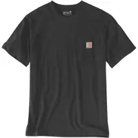 Carhartt - Workw Pocket S/S - T-shirt L, zwart