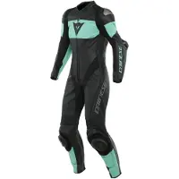 Dainese Imatra Lady Perf. 1-Delig Pak Zwart Acqua Groen Maat 40