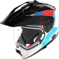 Nolan N70-2 X 06 TURBINE Integraalhelm Wit/Blauw/Rood XL unisex