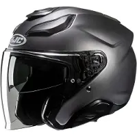 HJC F31 Donkergrijs Jethelm Maat L