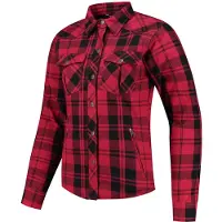 Rusty Stitches Liss Dames Motorshirt Maat